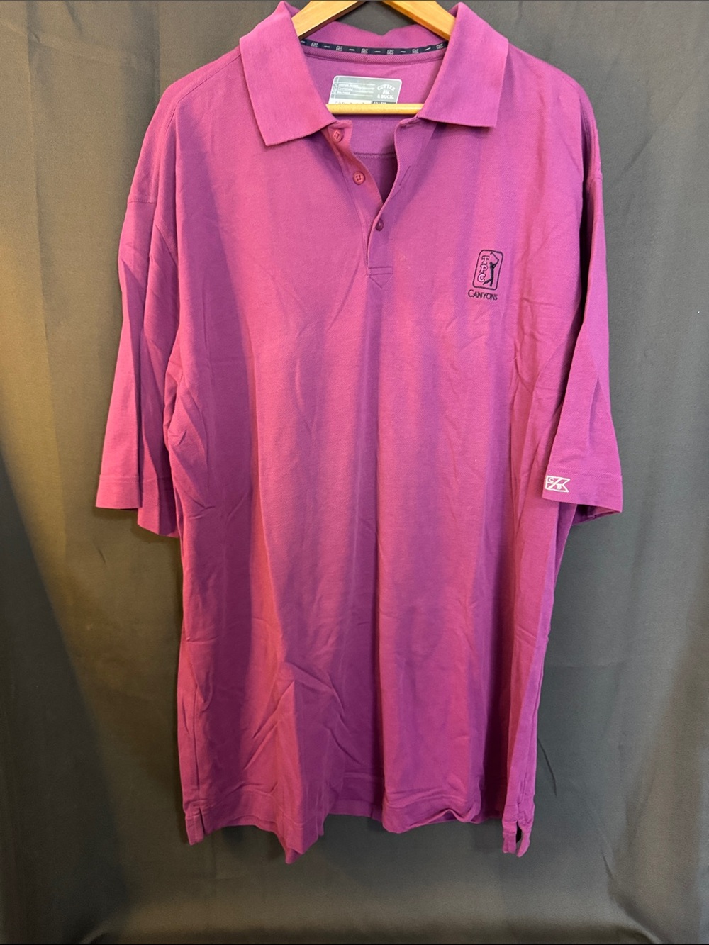 Cutter & Buck Men's Polo in Magenta